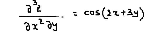 Partial Diff. eqn