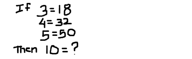 Puzzle, what is 10 = ?