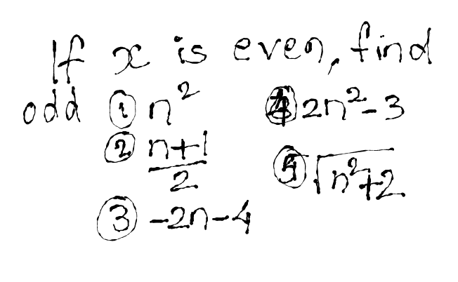 Find odd number