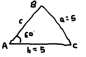 Find the remaining angles and sides of triangle